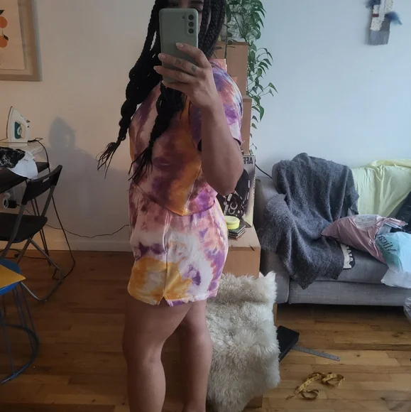 Custom ice dye H&M set - Picture 2 of 6